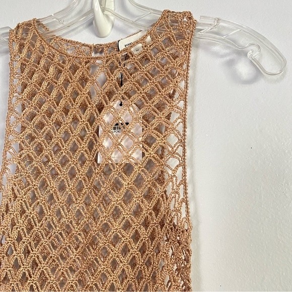 NWT Song Of Style Dani Crochet Fringe Cover Up Dress - XS - Picture 6 of 9